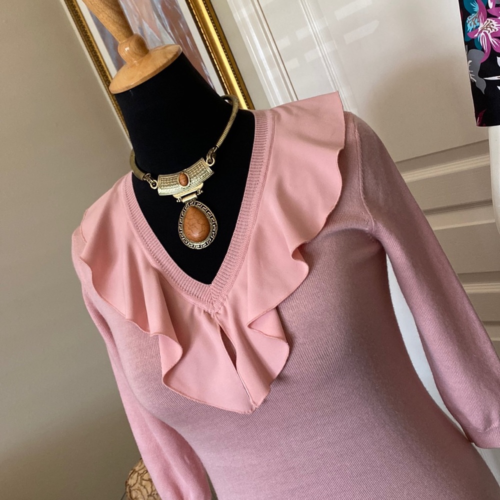 A beautiful soft pink dress by Moschino cheap and chic!